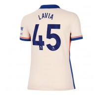 Chelsea Romeo Lavia #45 Vieraspaita Naiset 2024-25 Lyhythihainen